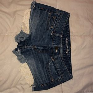 American Eagle jean shorts